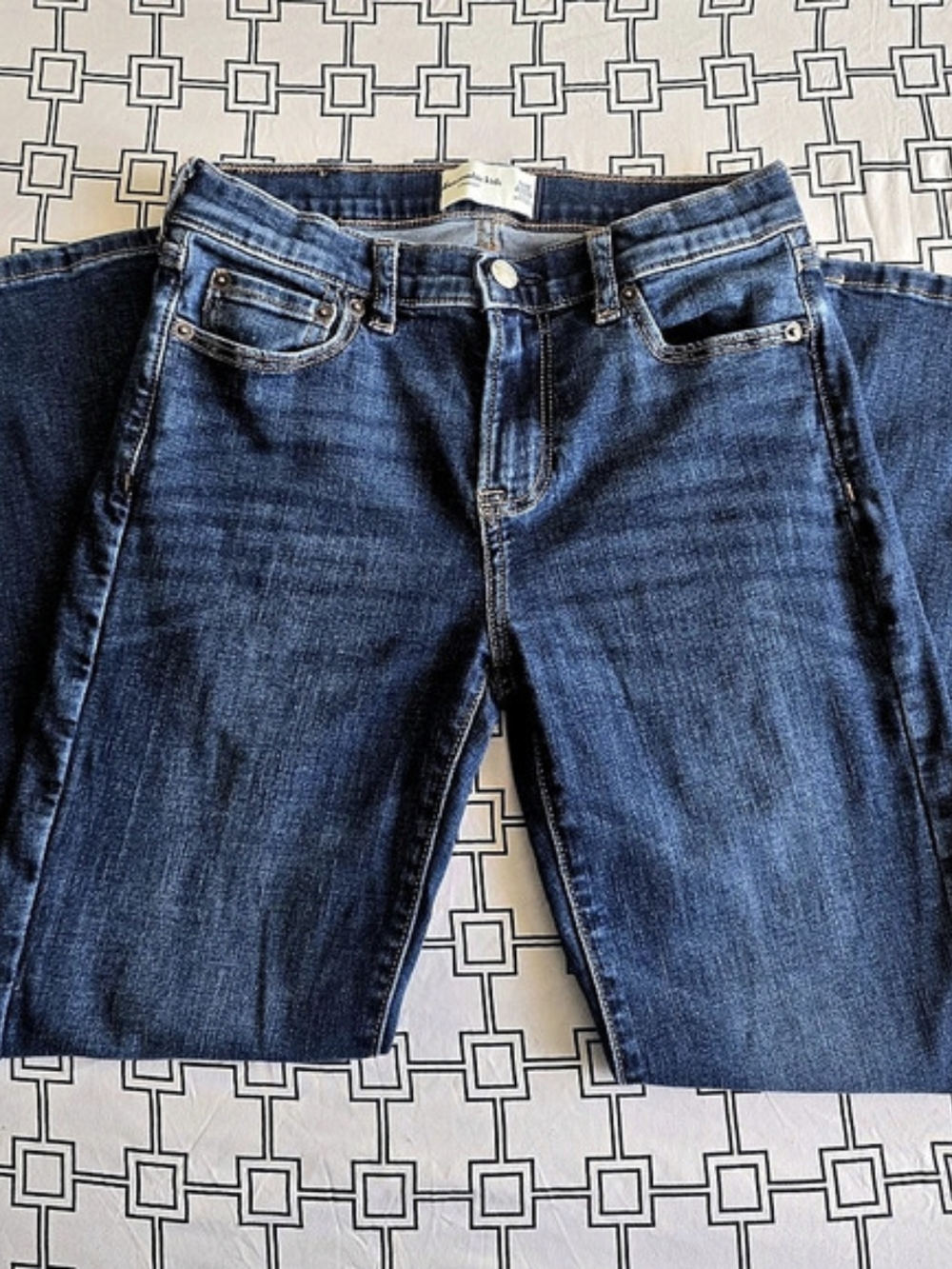Abercrombie Kids Straight Boys Jeans Blue Size 11/12